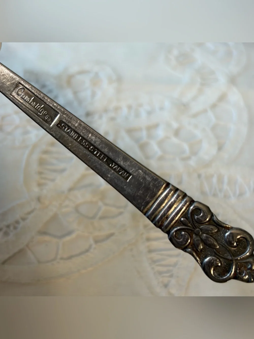 Cambridge, stainless steel dinner fork Japan